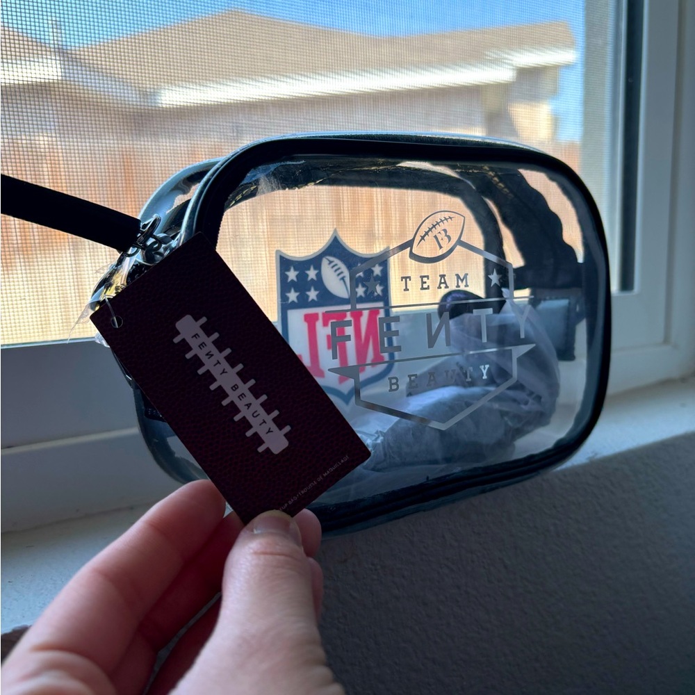 NFL Team Clear Cosmetic Bag